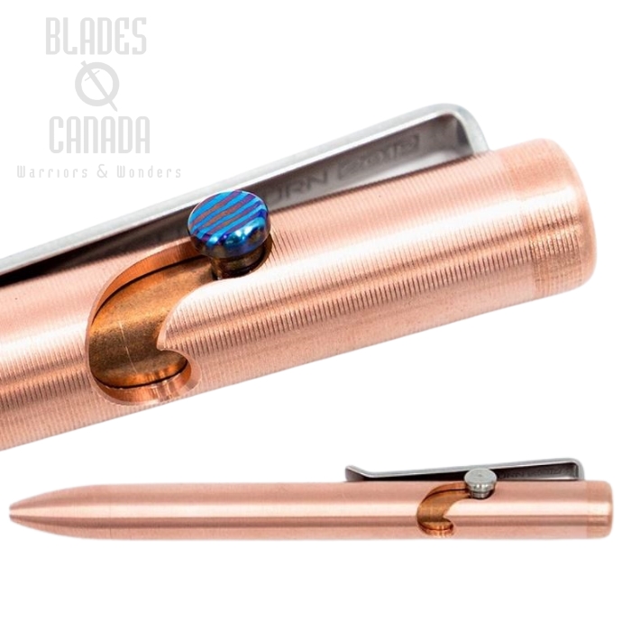 (image for) Tactile Turn Bolt Action Pen Mini - Copper w/Timascus Bolt
